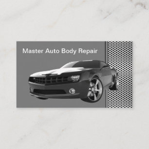 Tarjeta De Visita Diseño de suciedad de cuerpo automático de Guay