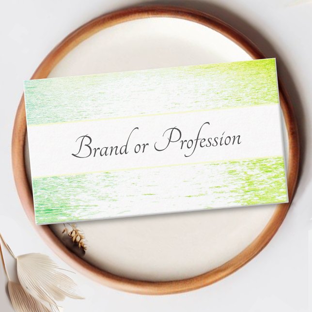 Tarjeta De Visita Diseño de Tendencias Únicas Pastel Ocean Sunset Mi (Subido por el creador)