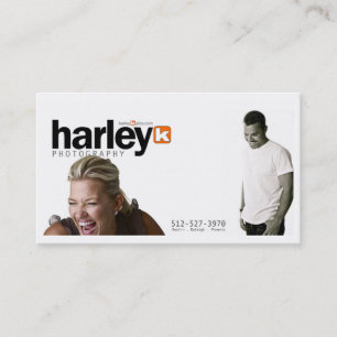Tarjeta De Visita diseño del harley del zazzle