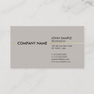 Tarjeta De Visita Diseño elegante profesional moderno elegante llano