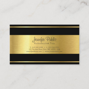 Tarjeta De Visita Diseño elegante profesional Premium Silk Luxury