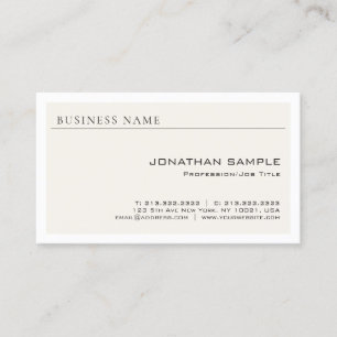 Tarjeta De Visita Diseño elegante profesional sencillo y moderno