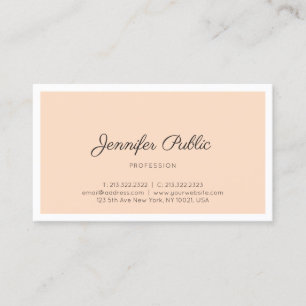 Tarjeta De Visita Diseño elegante y moderno profesional