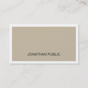 Tarjeta De Visita Diseño elegante y profesional de estilo moderno