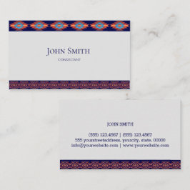 Tarjeta De Visita Diseño geométrico suroeste