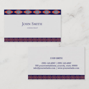 Tarjeta De Visita Diseño geométrico suroeste