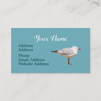 Tarjeta De Visita Diseño gráfico de gaviota
