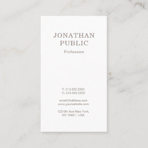 Tarjeta De Visita Diseño gráfico elegante profesional y moderno