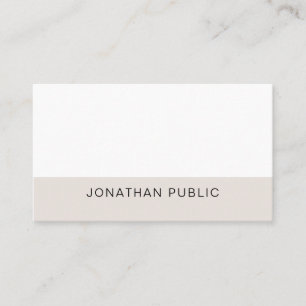 Tarjeta De Visita Diseño gráfico elegante y elegante moderno