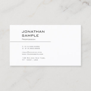 Tarjeta De Visita Diseño gráfico elegante y moderno de moda