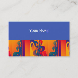 Tarjeta De Visita Diseño gráfico impecable - I rojo amarillo