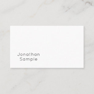 Tarjeta De Visita Diseño gráfico minimalista elegante profesional