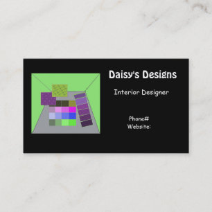 Tarjeta De Visita Diseño interior