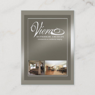 Tarjeta De Visita Diseño interior del estacionamiento casero de