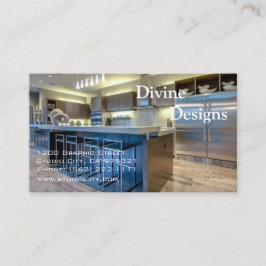 Tarjeta De Visita Diseño interior - modificado para requisitos