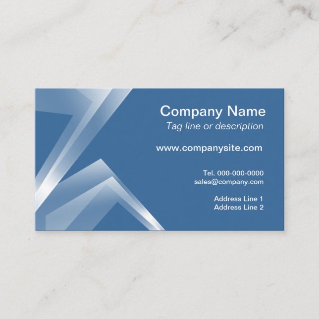 Tarjeta De Visita Diseño metálico (Anverso)