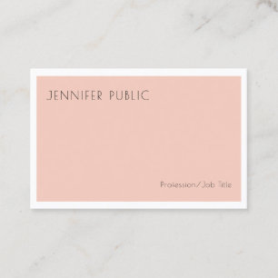 Tarjeta De Visita Diseño Minimalista moderno Diseño elegante Plantil