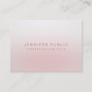 Tarjeta De Visita Diseño minimalista moderno simple elegante plantil