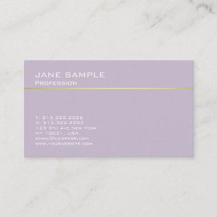 Tarjeta De Visita Diseño minimalista profesional elegante armónico