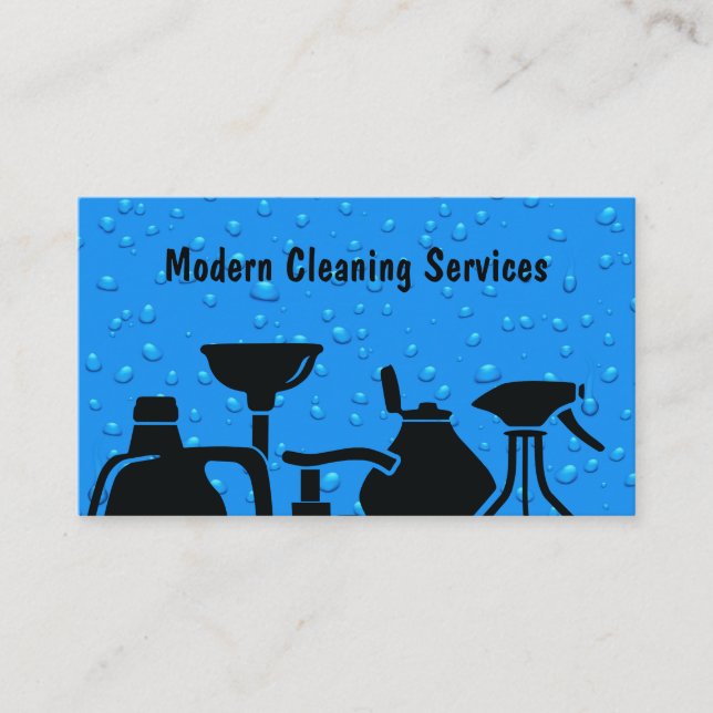 Tarjeta De Visita Diseño moderno de Unque de los servicios de la (Anverso)