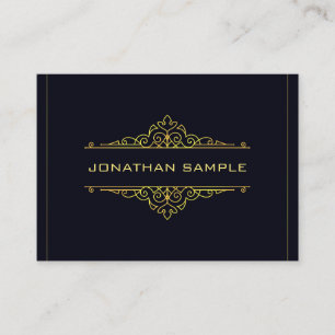Tarjeta De Visita Diseño moderno y elegante, elegante plantilla de o
