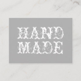 Tarjeta De Visita Diseño moderno y moderno a mano audaz