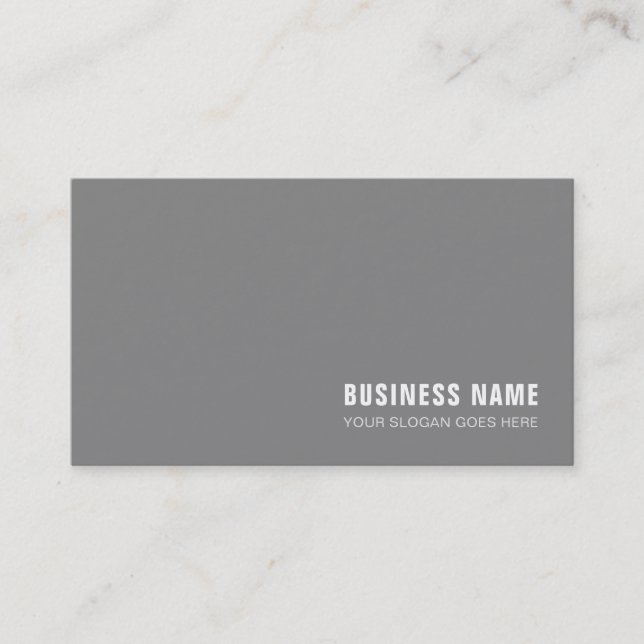 Tarjeta De Visita Diseño Monograma Profesional Diseño Moderno de Luj (Anverso)