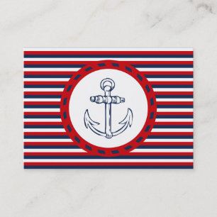 Tarjeta De Visita Diseño náutico