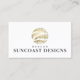 Tarjeta De Visita Diseño No editable de Duncan SunCoast Design Perso