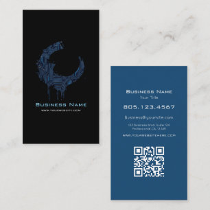 Tarjeta De Visita Diseño personalizado de remolino de pintura de pla