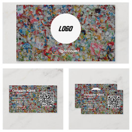 Tarjeta De Visita Diseño Profesional de Servicio de Remoción de Basu