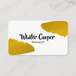 Tarjeta De Visita Diseño profesional del marco de la bandeja de pint