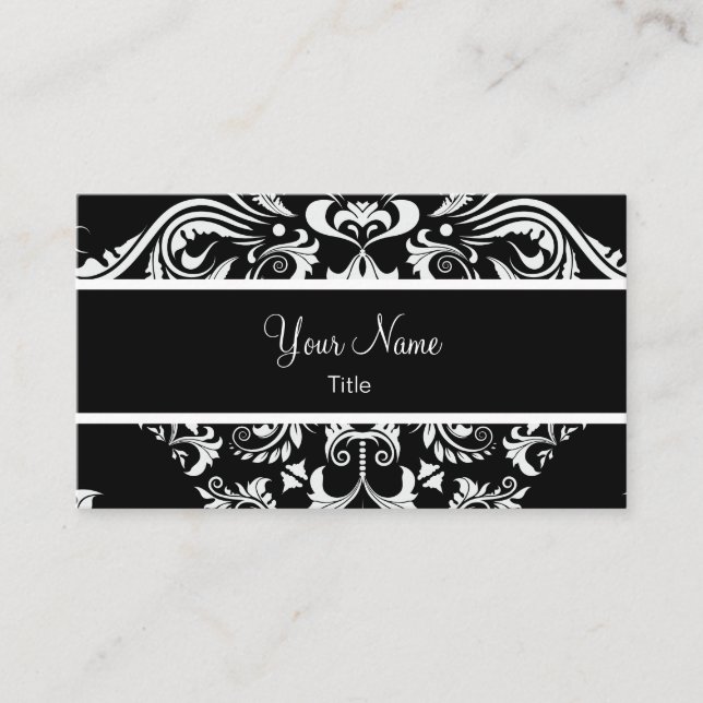 Tarjeta De Visita Diseño profesional elegante (Anverso)