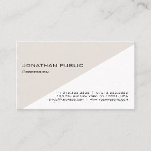 Tarjeta De Visita Diseño profesional moderno y elegante