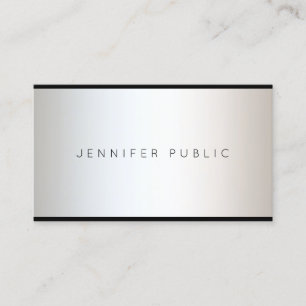 Tarjeta De Visita Diseño profesional moderno y elegante