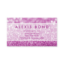 Diseño púrpura de Bokeh del purpurina