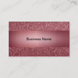 Tarjeta De Visita Diseño rosa Sparkle Dazzle Rosa