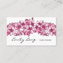 Diseño rosado del bosquejo del arreglo de la flor