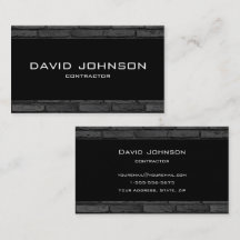 Diseño simple del ladrillo negro y gris