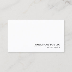 Tarjeta De Visita Diseño simple elegante moderno personalizado profe