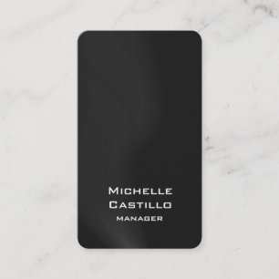 Tarjeta De Visita Diseño único de ondas grises artificiales vertical