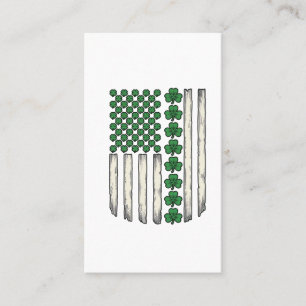 Tarjeta De Visita Diseño vectorial vintage de bandera americana de t