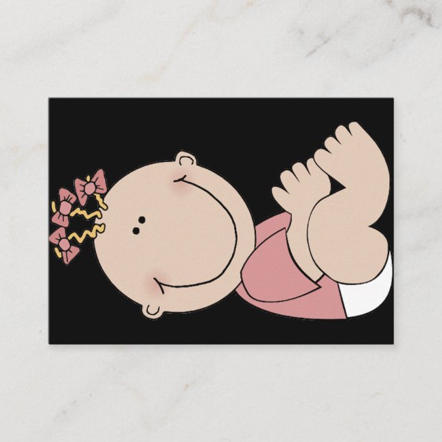 Tarjeta De Visita Diseños de la nin@era (Anverso)