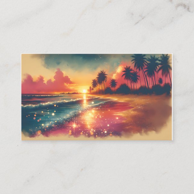 Tarjeta De Visita Diseños de Pósters Creativos que Destacan (Anverso)