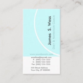 Tarjeta De Visita Diseños nerviosos con clase del extracto de la