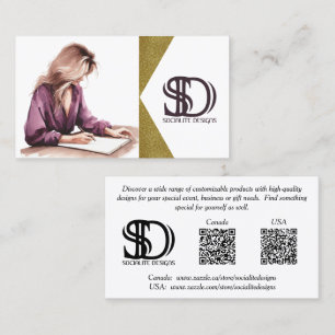 Tarjeta De Visita Diseños socialitas promocionales V2