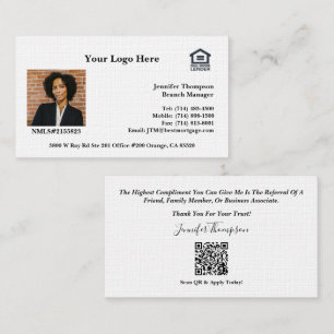 Tarjeta De Visita Diseños Únicos Para Realtors & Lodge Officer