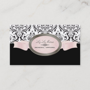Tarjeta De Visita Disipador de rossi vintage de PixDezines/negro+bla