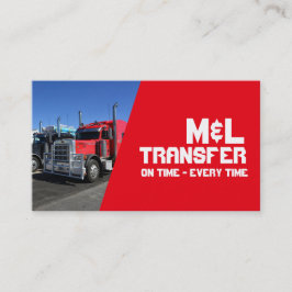 Tarjeta De Visita Distribución de flete de entrega de controladores 