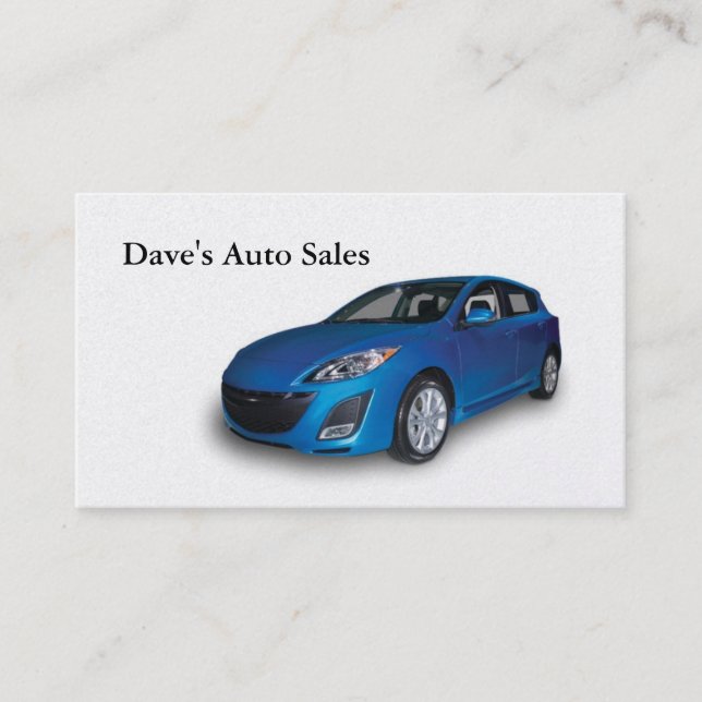 Tarjeta De Visita Distribuidor automático (Anverso)